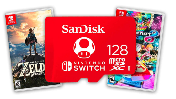Amazon is supplying large price cuts on Nintendo Switch Memory Cards