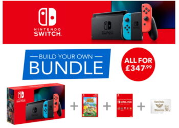 Black Friday develop your very own Nintendo Switch package allows you pick from Breath of the Wild, Super Mario Odyssey, Skyrim, much more