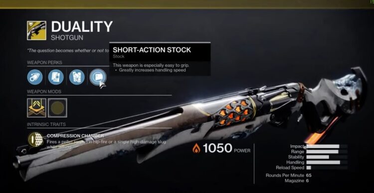 Destiny 2: Beyond Light – How to obtain the Duality Exotic Shotgun