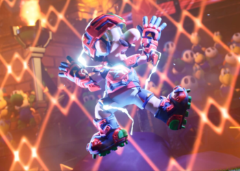 Here's an introduction video clip for Mario Strikers: Battle League revealing great deals of gameplay