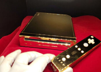 The Queen's Golden Wii might be your own as it is once more up for public auction