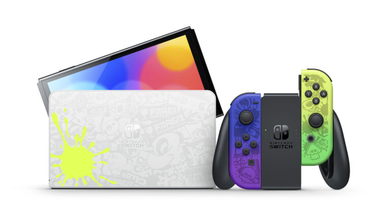 Nintendo releasing a scandal sheet Splatoon 3-themed Switch-OLED Model following month
