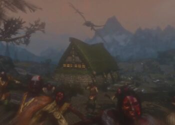 Epic Quest: Dragonborn Battles Plague in Huge Skyrim Mod Inspired by The Witcher 3!