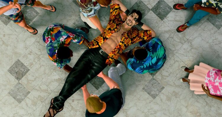 rewrite this title to be trendy and engaging Like A Dragon: Pirate Yakuza in Hawaii's latest patch ensures Goro Majima's golden balls are no longer unobtainable