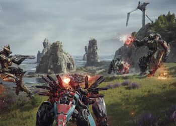 rewrite this title to be trendy and engaging Fancy some robot action? Steel Hunters has launched today into Early Access