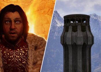 rewrite this title to be trendy and engaging Forget the Lucky 38, an Oblivion Remastered modder has added a swanky penthouse suite to the Imperial City's tallest tower, delivering the best view in Cyrodiil