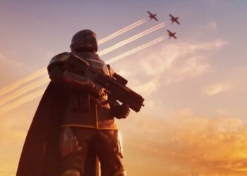 rewrite this title to be trendy and engaging Wahey, Helldivers 2 players have seen off the squids and saved Super Earth (for now), cue an over 500 comment-long train of salutes that's still growing