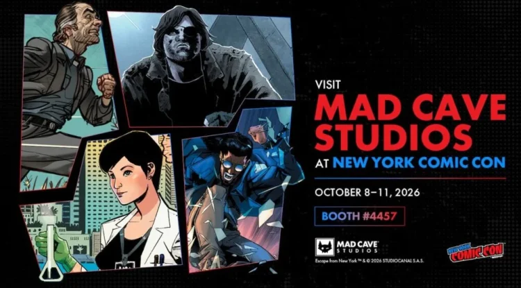 “Comic Con 2026: Get Ready for Mad Cave Shenanigans and Creator Autograph Adventures!”